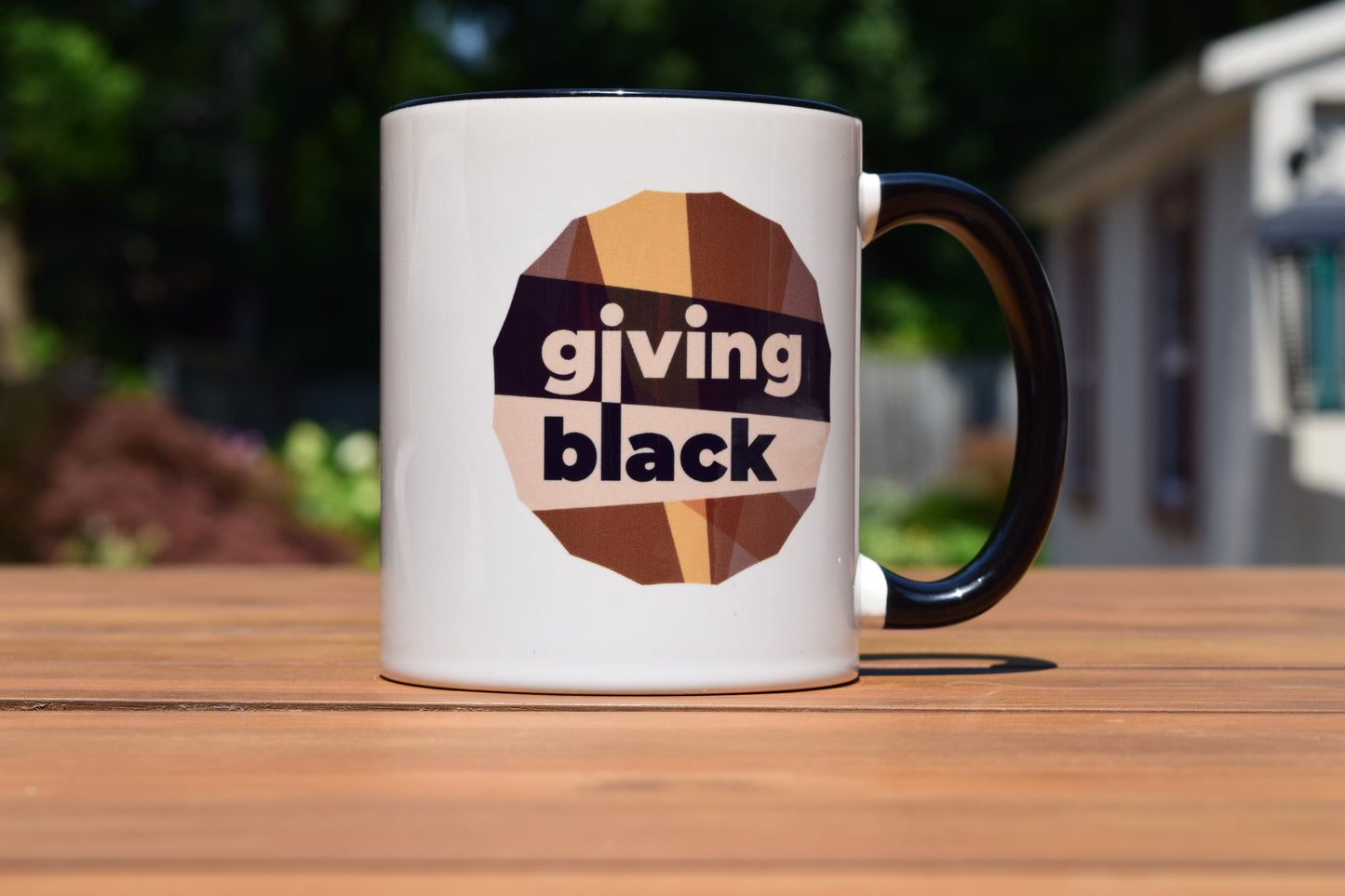 The Giving Black Coin Ceramic Mug